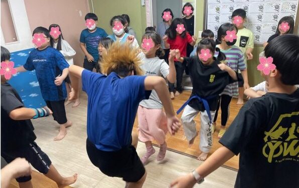 야간보호 방송댄스 수업