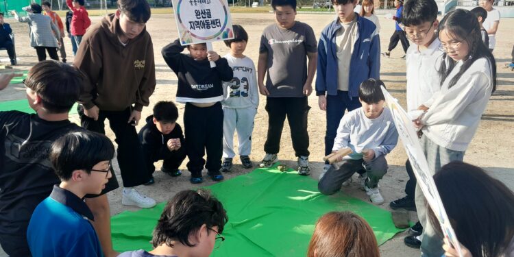 완산골, 몽실넘실 마을축제 아이들 웃음꽃 활짝, 주민 정(情) 가득!