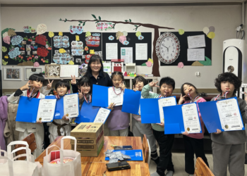 상관지역아동센터, 종이접기프로그램으로 어린이 종이접기 3급 자격증 취득