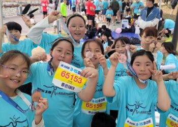 무동지역아동센터, ‘3·15 마라톤 대회’ 5km 코스 전원 완주 쾌거